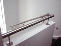 Stainless steel handrail